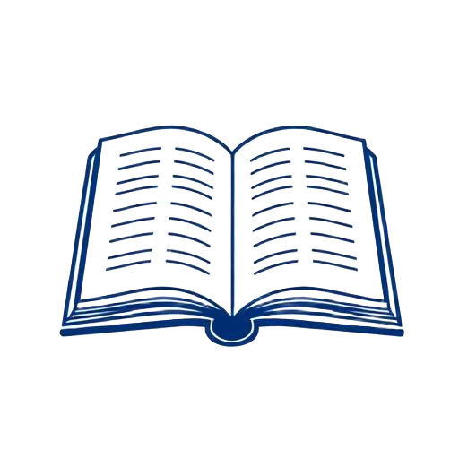 Ícone de livro digital aberto